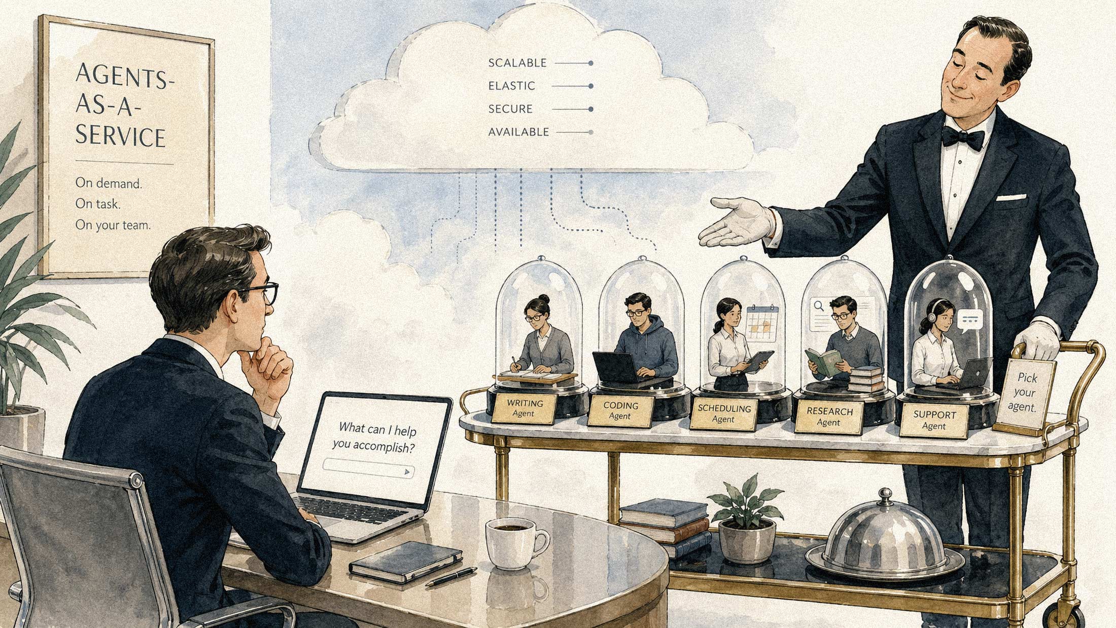 Agent-as-a-Service Is Coming for SaaS.