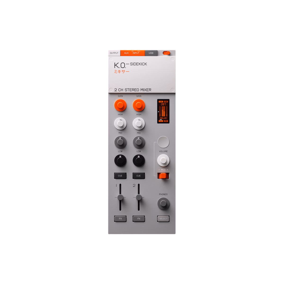 EP-136 KO Sidekick paired with sampler
