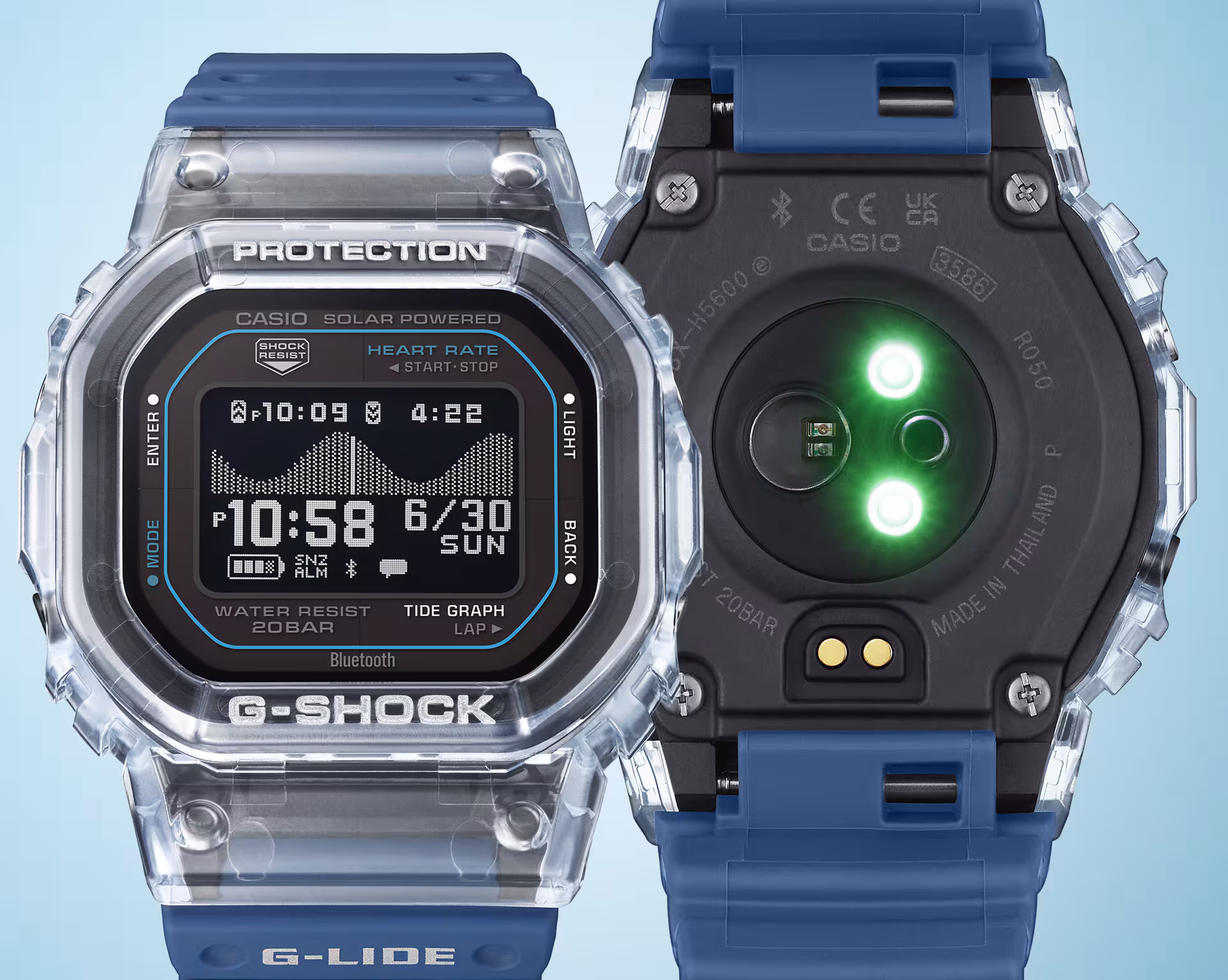 Casio GBX-H5600 G-LIDE watch