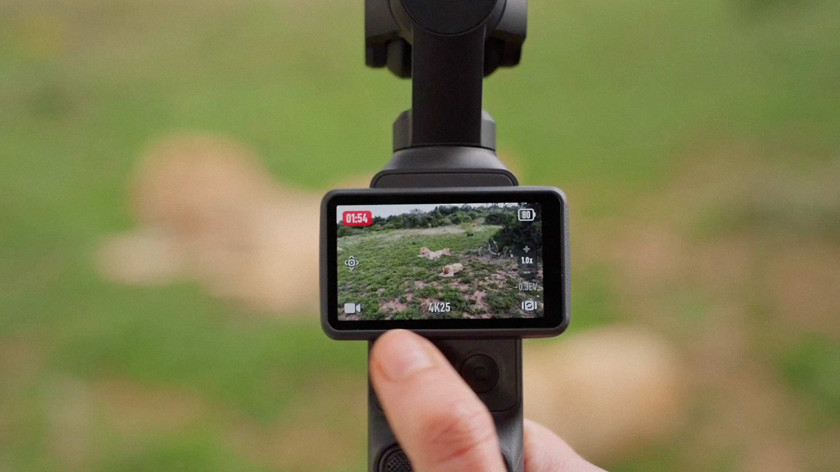 DJI Osmo Pocket 4 gimbal detail