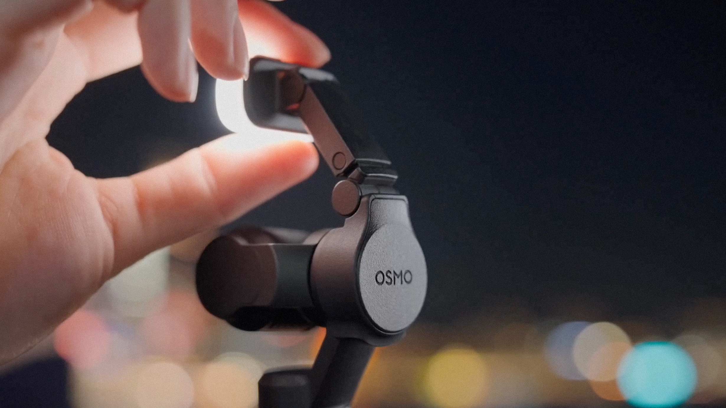 DJI Osmo Pocket 4 shooting