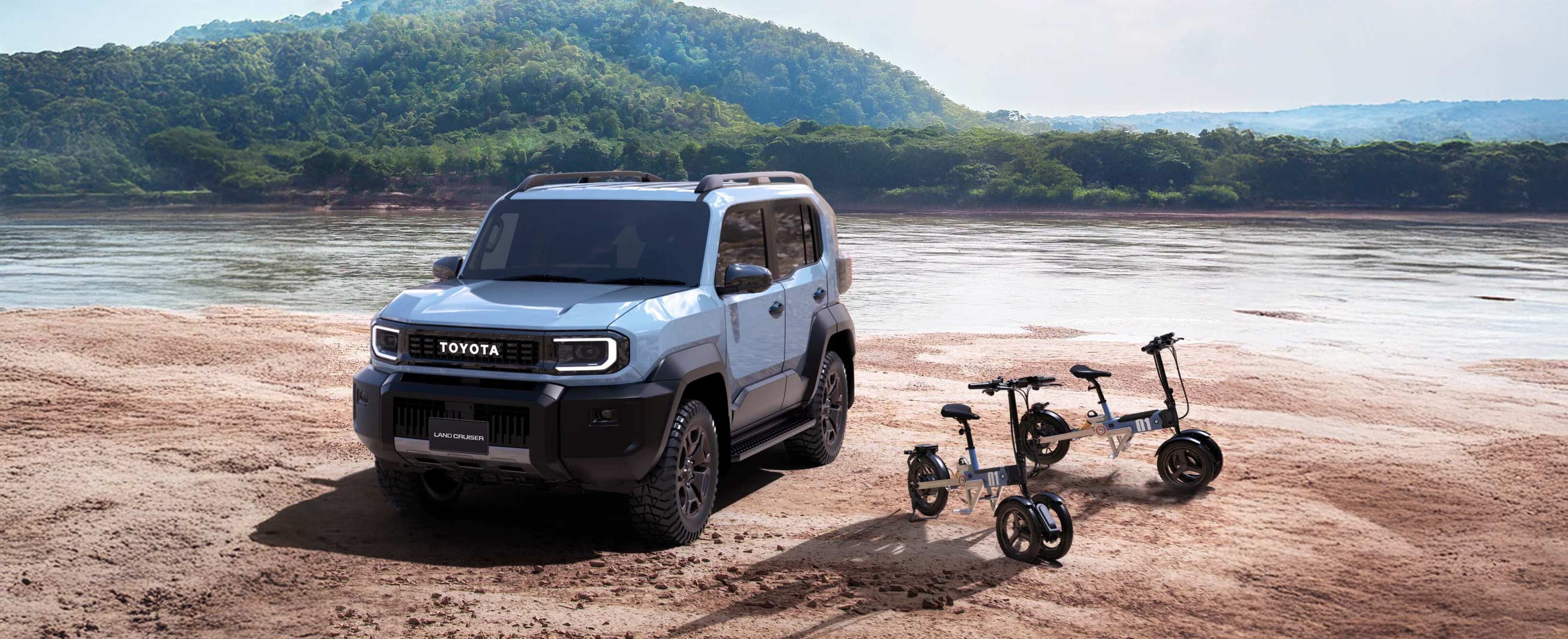 Toyota Land Hopper and newly announced FJ Cruiser