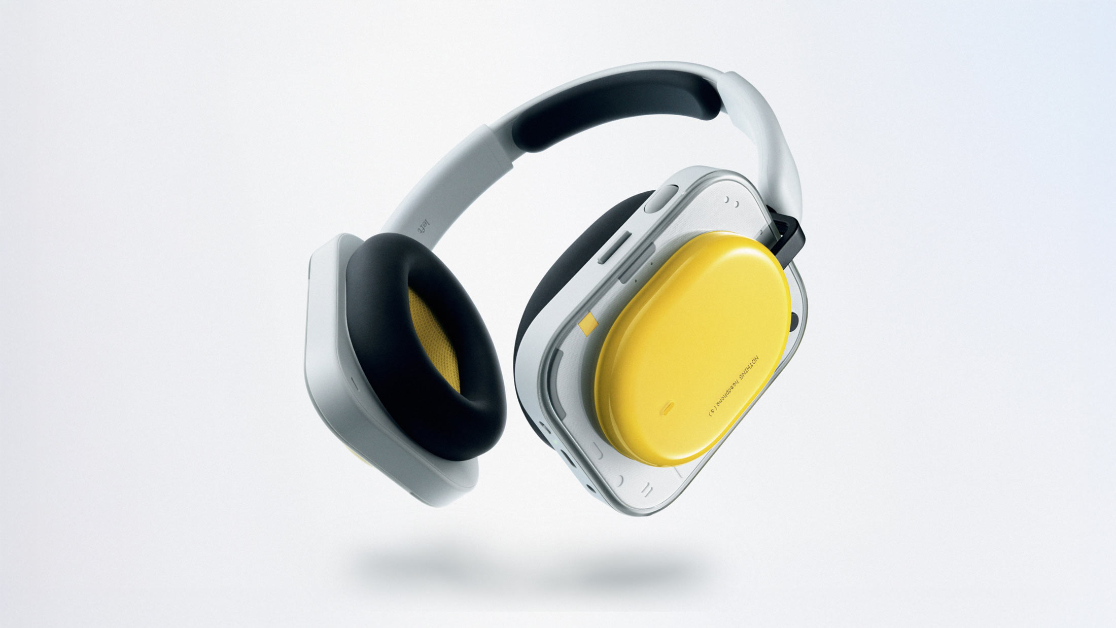 Nothing's Yellow Headphone (a) Is a Shot of Color in a Beige Market